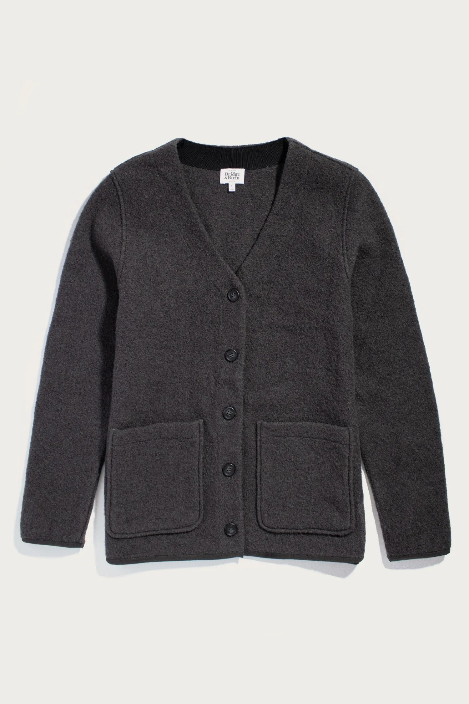 Whit Cardigan / Charcoal