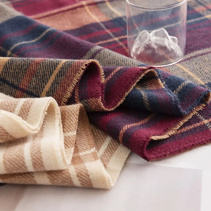 Women's Classic Winter Warm Plaid Scarf