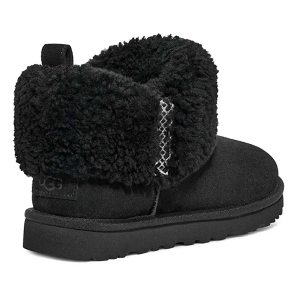 WOMEN'S UGG ULTRA MINI UGG BRAID | BLACK